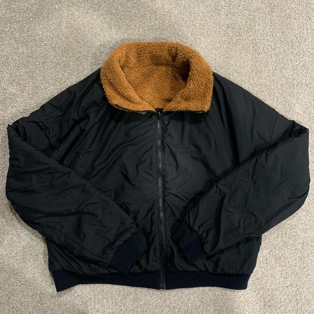 Fabletics Reversible Teddy Jacket - Picture 3 of 6